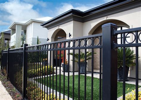 pictures of houses with metal fences|galvanized metal fence ideas.